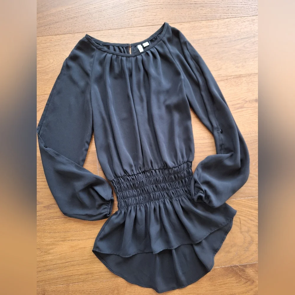 Sheer Cut-Out Blouse - Picture 14 of 15